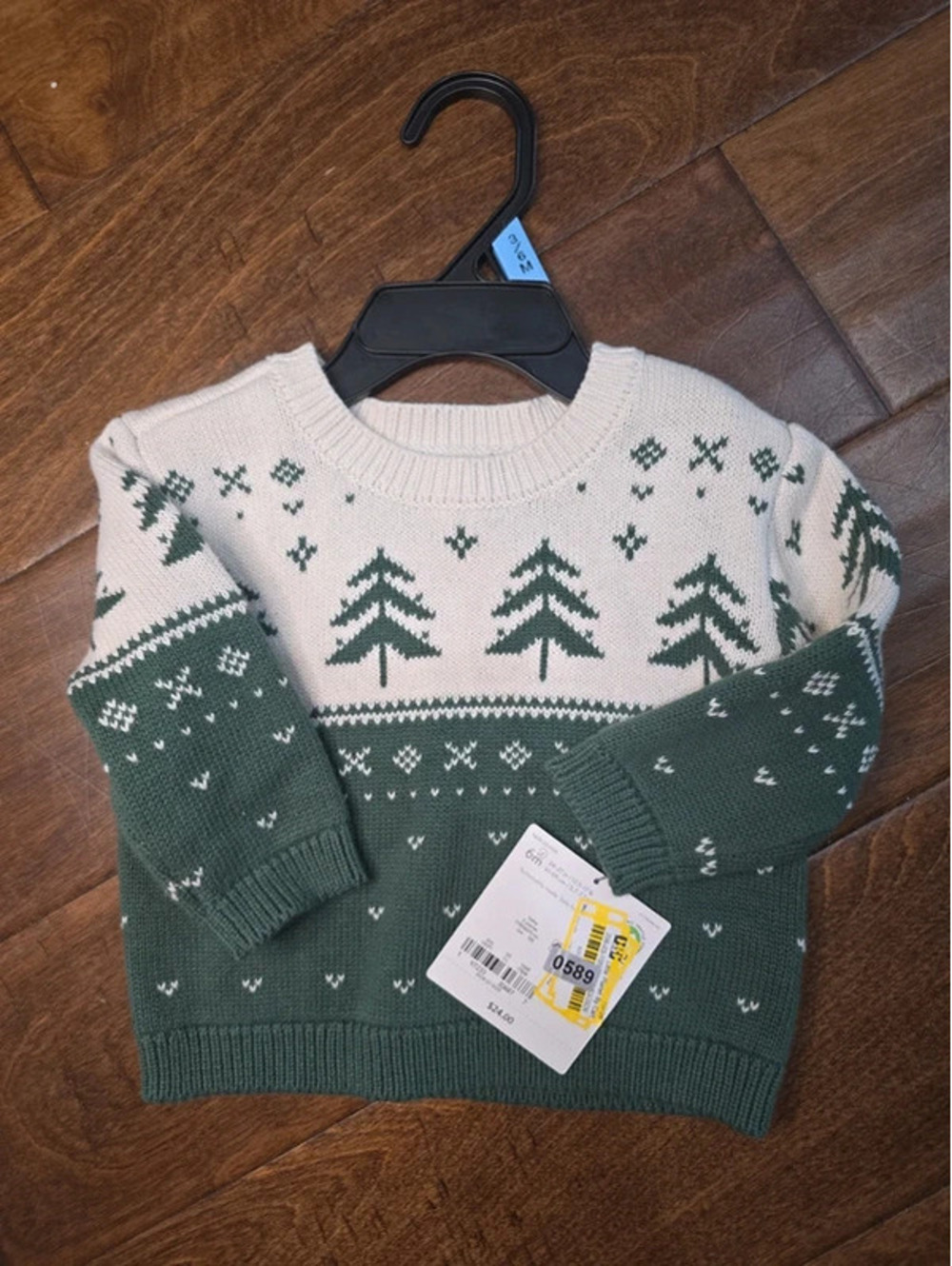 6m brand new christmas sweater. Little planet by carter's item 589G8